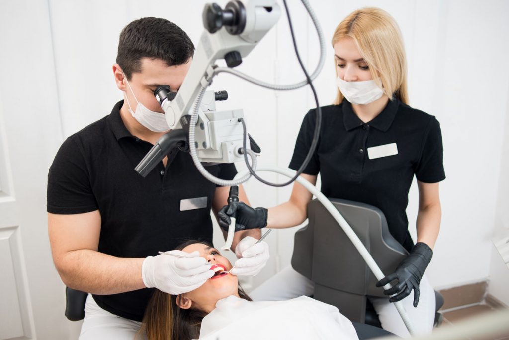 An endodontist is a dental specialist trained to diagnose