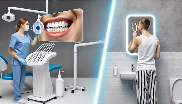 Professional Whitening vs. Over-the-Counter Solutions
