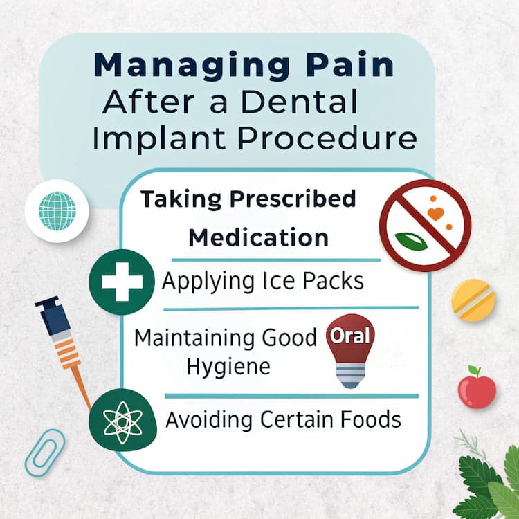 managing pain after dental implant 